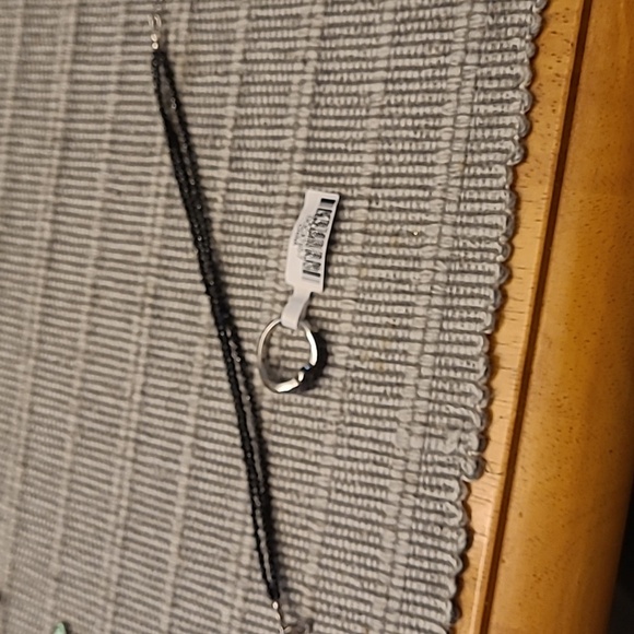 Real Black Spinel and Sterling Ring and Bracelet Set - Picture 8 of 8